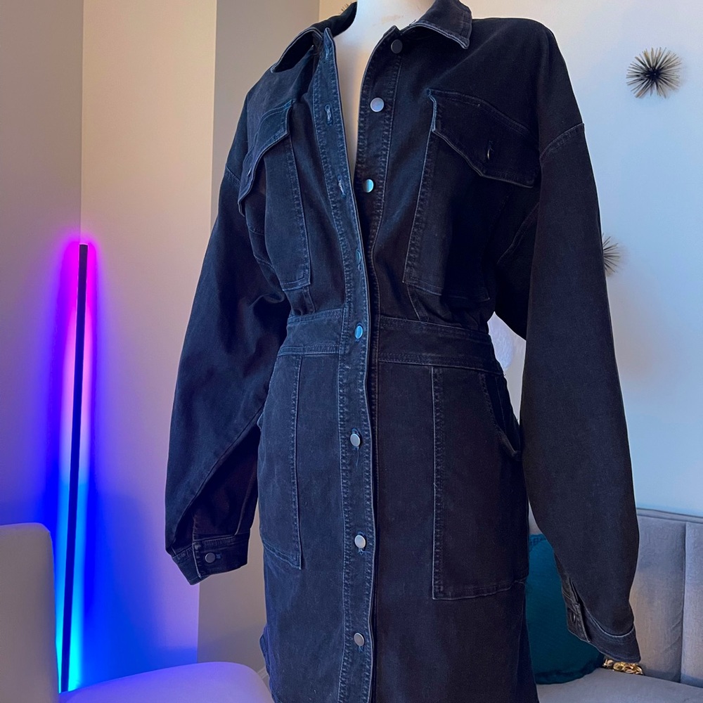 Free People Denim jacket dress